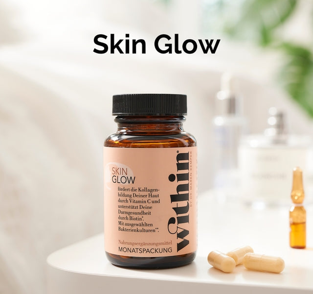 Skin Glow Nahrungsergänzung für schöne Haut