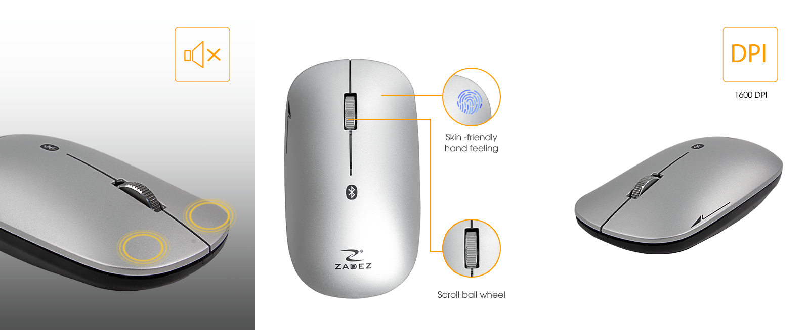 office mouse zadez M371 wireless mouse