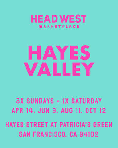 Head West Hayes Valley flyer