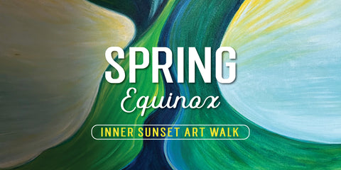 Spring Equinox Art Walk flyer