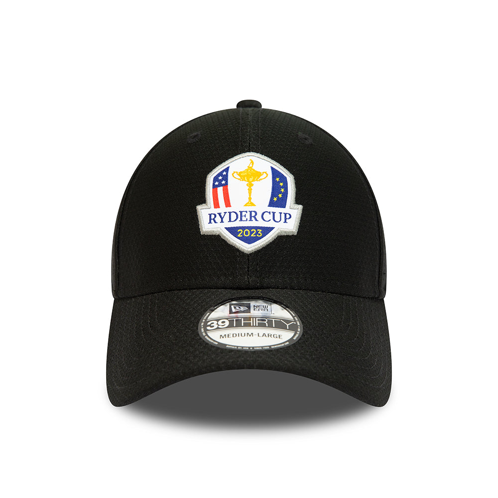 2023 Ryder Cup New Era 39THIRTY Cap Black The Official European