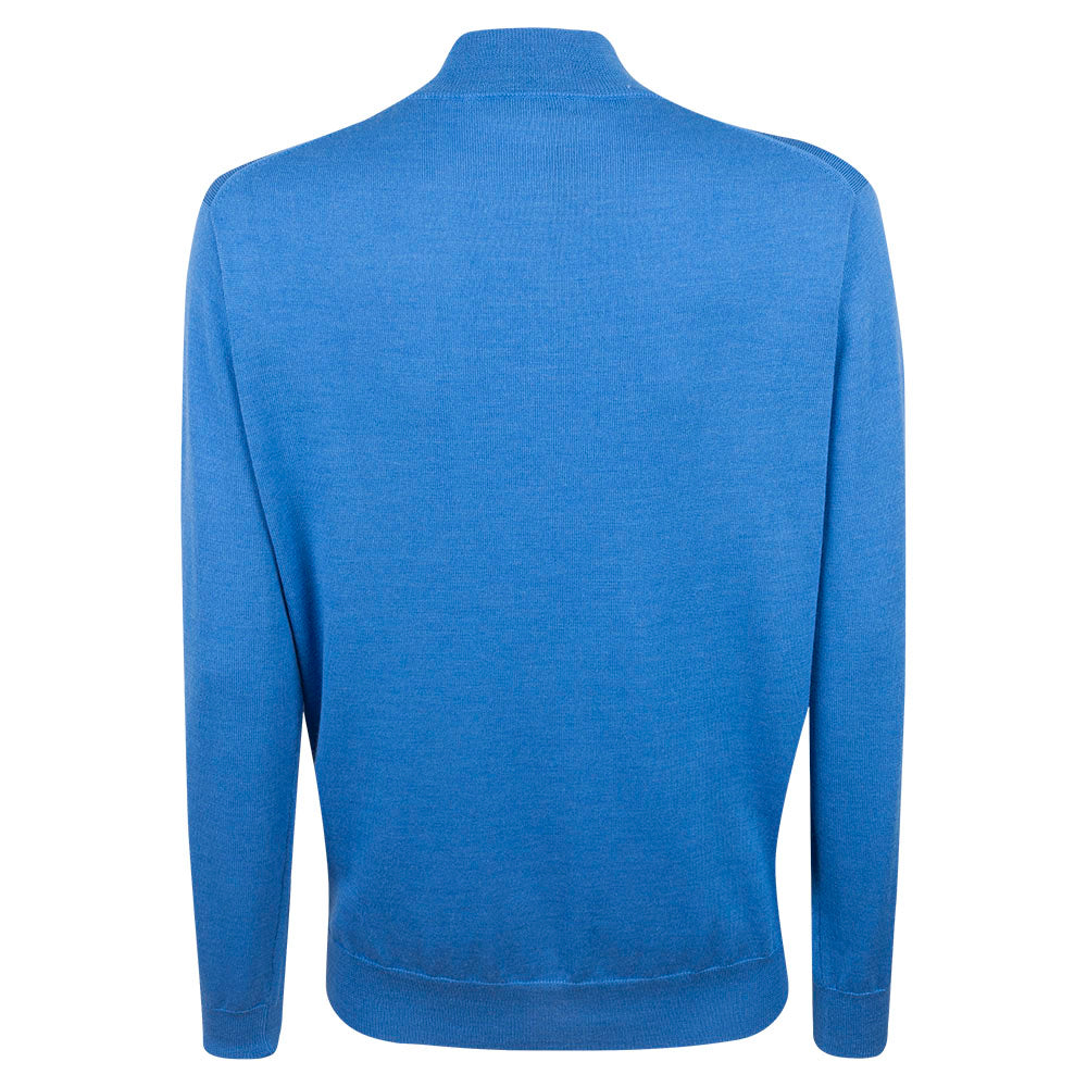 2023 Ryder Cup Peter Millar Men's 1/4 Zip Sweater - Blue - The Official ...