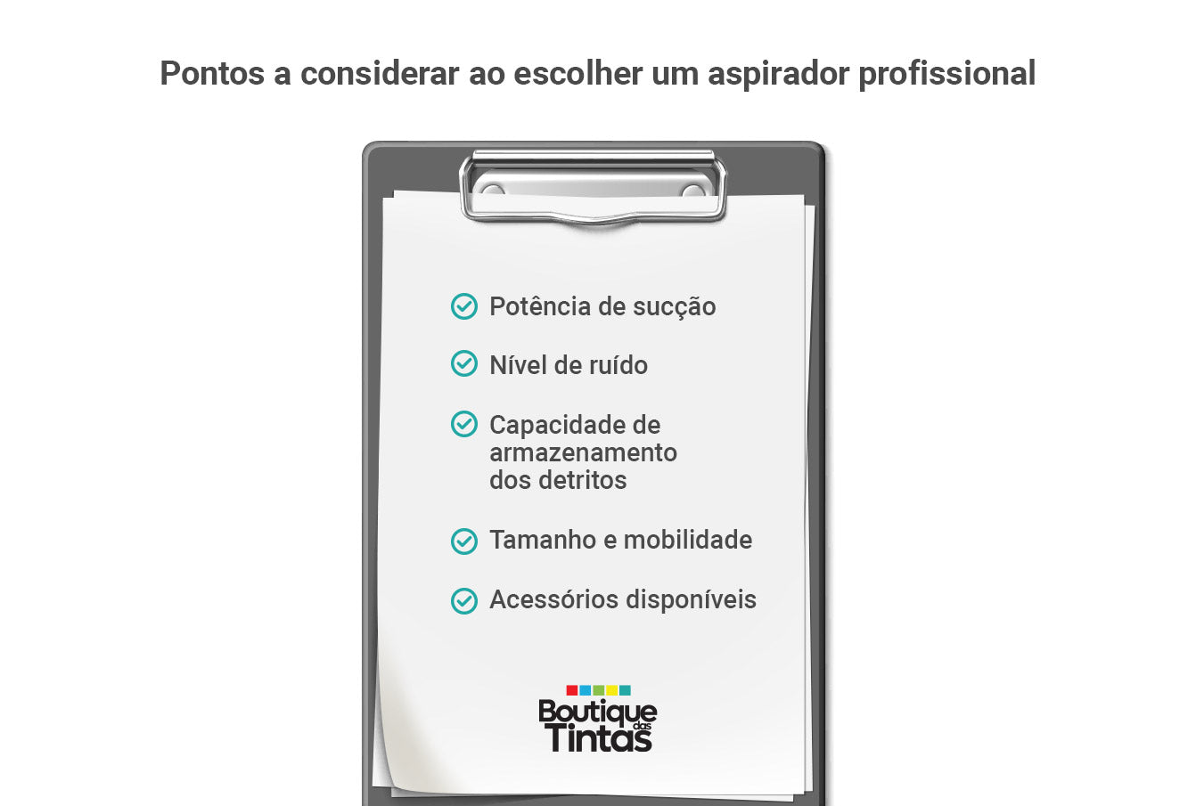 o que deve saber antes de escolher um aspirador profissional