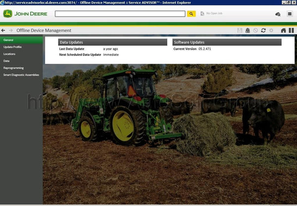 service advisor john deere login