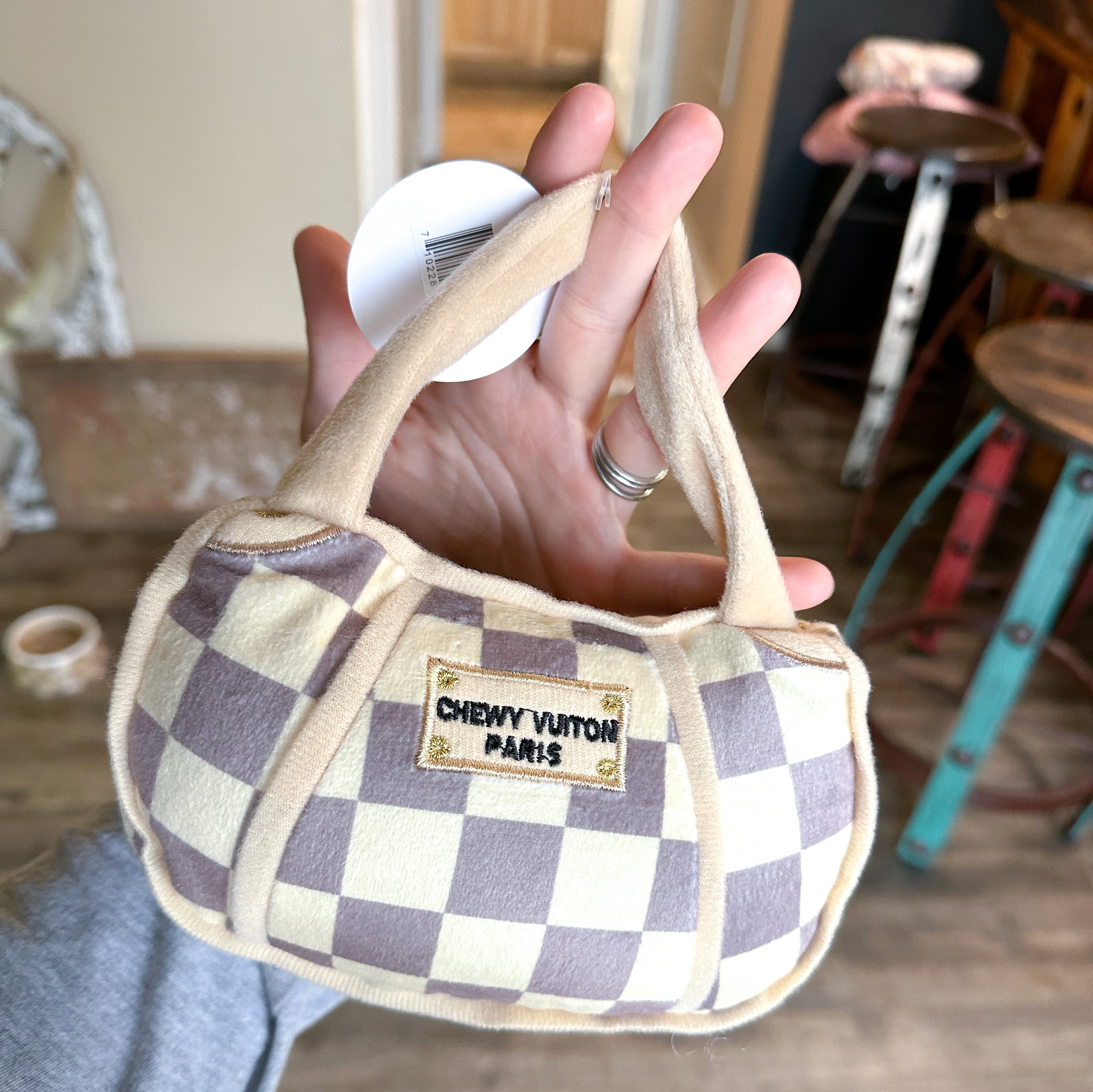 Chewy Squeaker Handbag