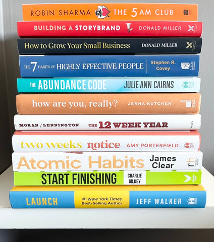 11 business and self help books