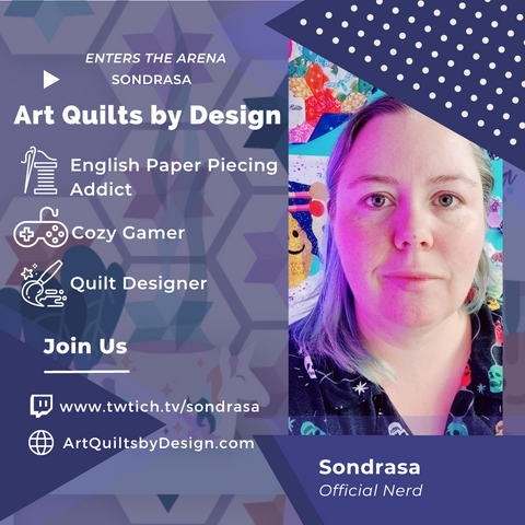 Meet the Artist, Sondrasa of Art Quilts By Design