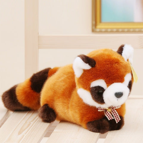 red panda plush pillow