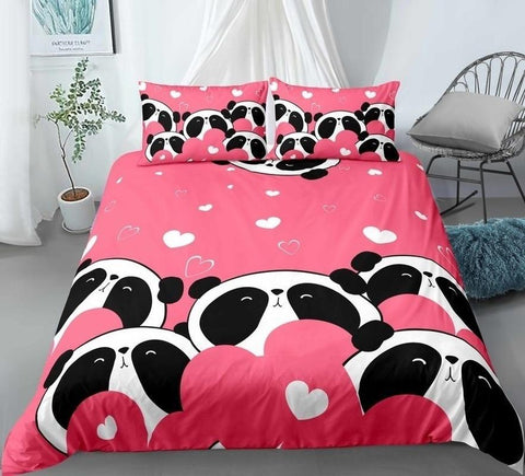 panda sheets twin bed