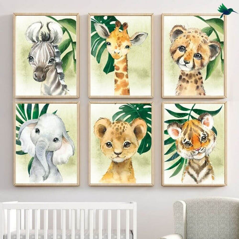 Tableaux et posters Animaux de la jungle • Pixers® - Nous vivons pour  changer