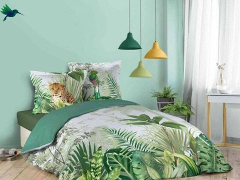 Housse de couette Fleurie - Plante tropicale