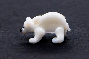 Tiny 1” Glass Bear Animal Figurine