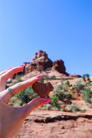 heart rock in sedona