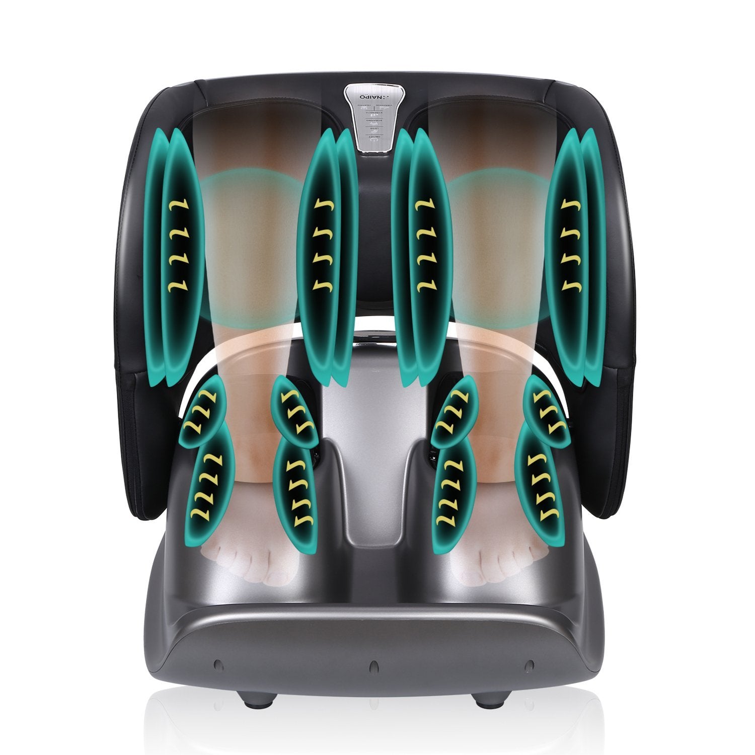 Naipo 2 In 1 Luxury Foldable Foot And Calf Massager Gasky