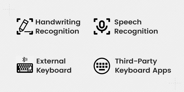 boox multiple input methods