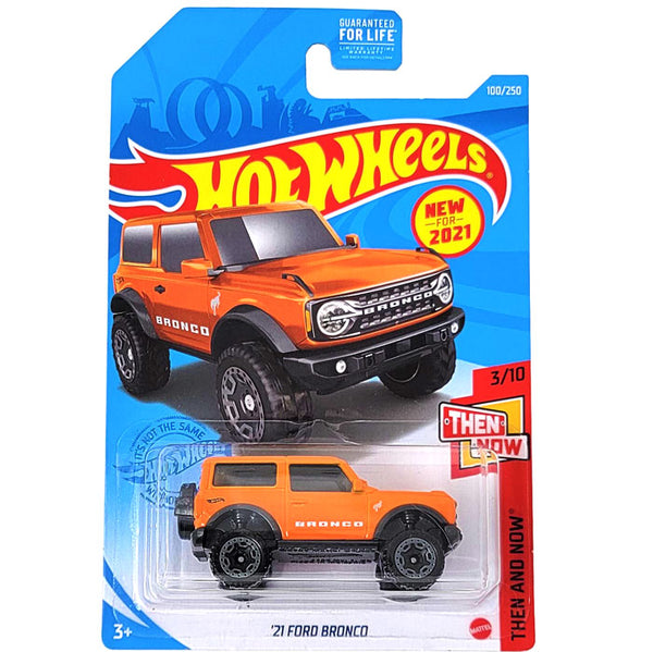 hot wheels 2021 bronco