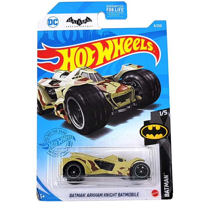 Hot Wheels - 2021 - Batman Arkham Knight Batmobile - Lupton Labels product image