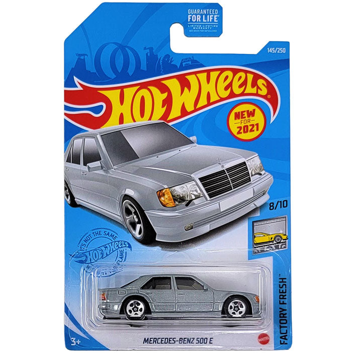 Hot Wheels - 2021 - Mercedes-Benz 500 E - Lupton Labels product image