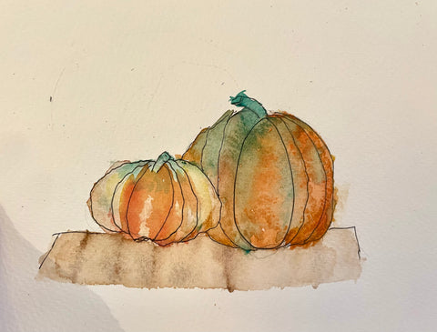 pumpkins sketch