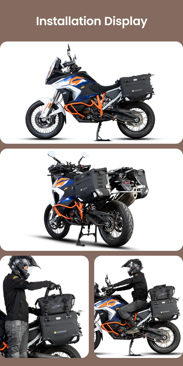 Valigie Semirigide per KTM 1290 Adv