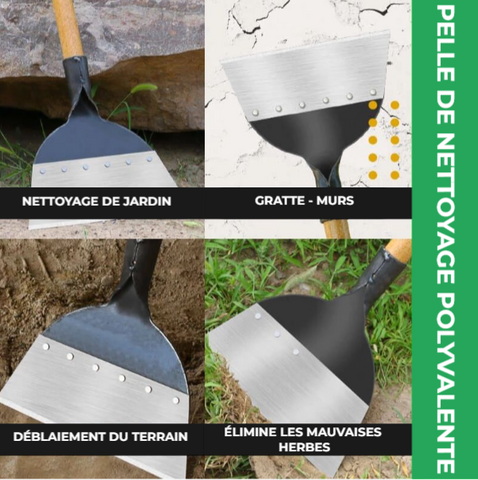 Pelle de jardin Multifonction - Jardioui  Trucs et astuces jardinage,  Outils jardinage, Idee jardin paysagiste