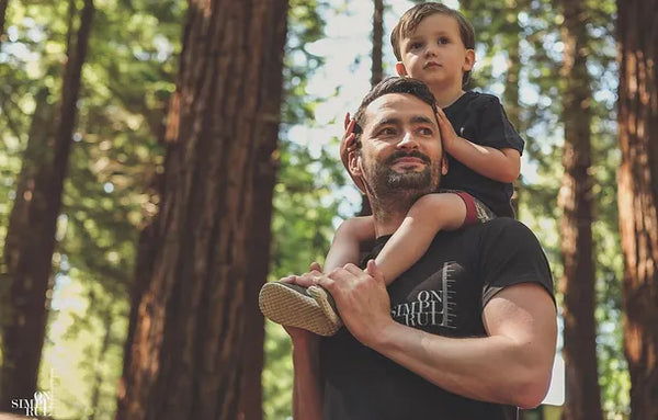 Gavin and Hendrick in the forest