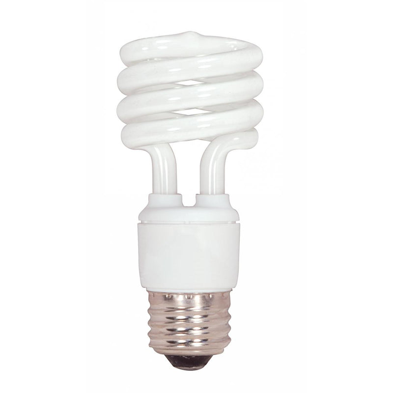 13 Watt T2 Mini Spiral Compact Fluorescent Bulb – Green Supply