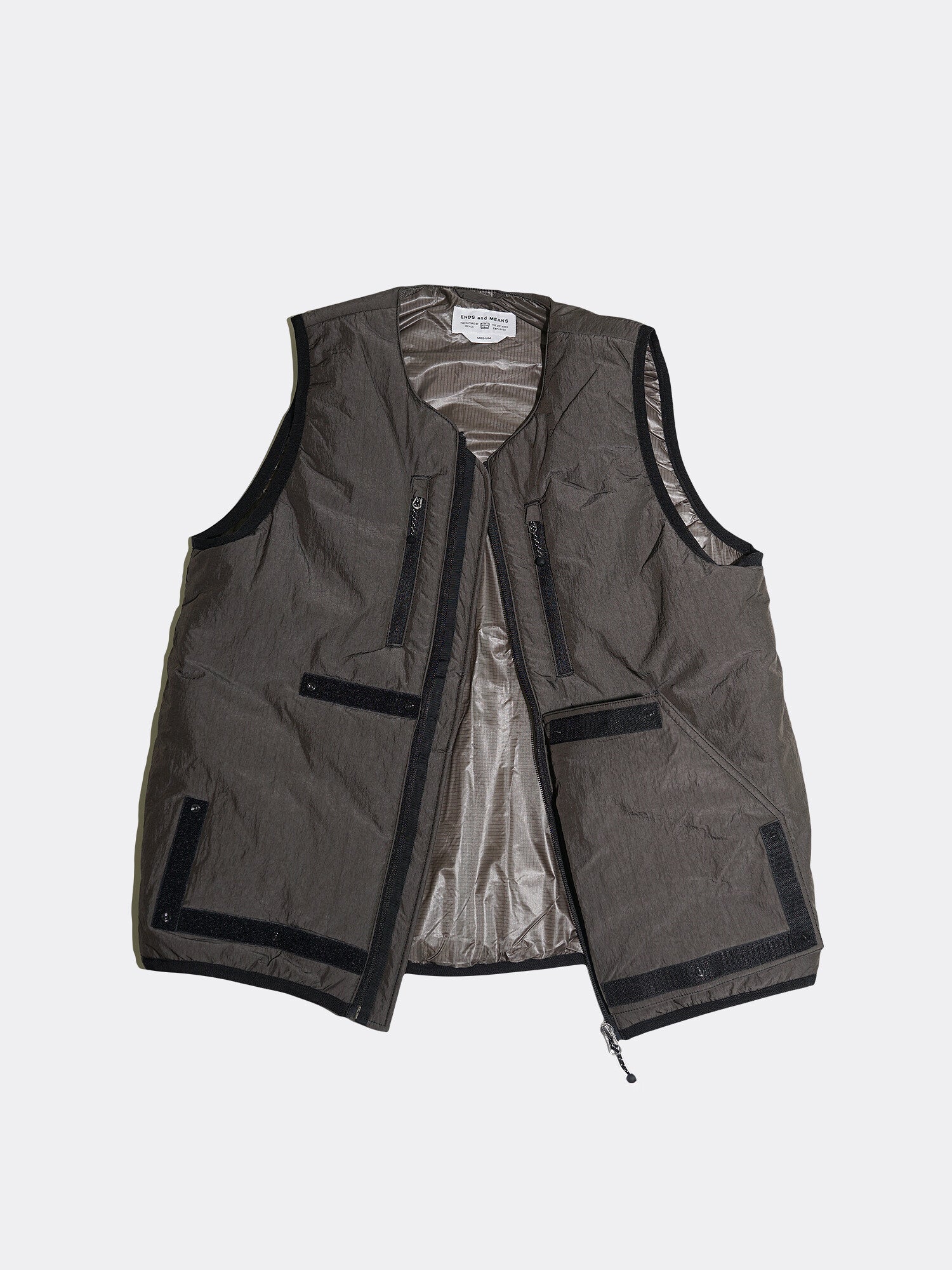 新品】ENDS and MEANS TACTICAL PUFF VEST-www.connectedremag.com