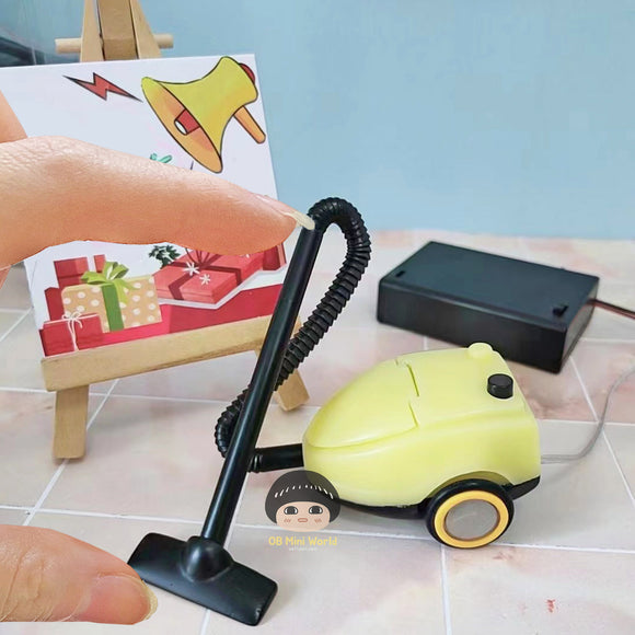 miniature dollhouse vacuum cleaner