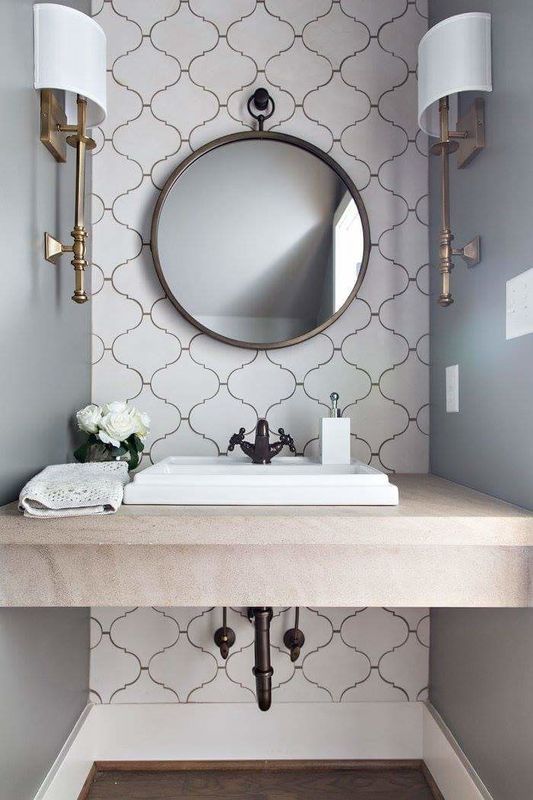 Modern Style with a Moroccan Touch Wall Accent
