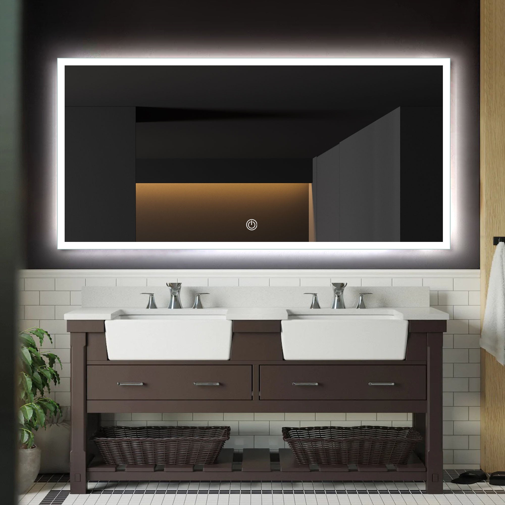 Polaris Custom LED Mirror with Backlight - Inyouths