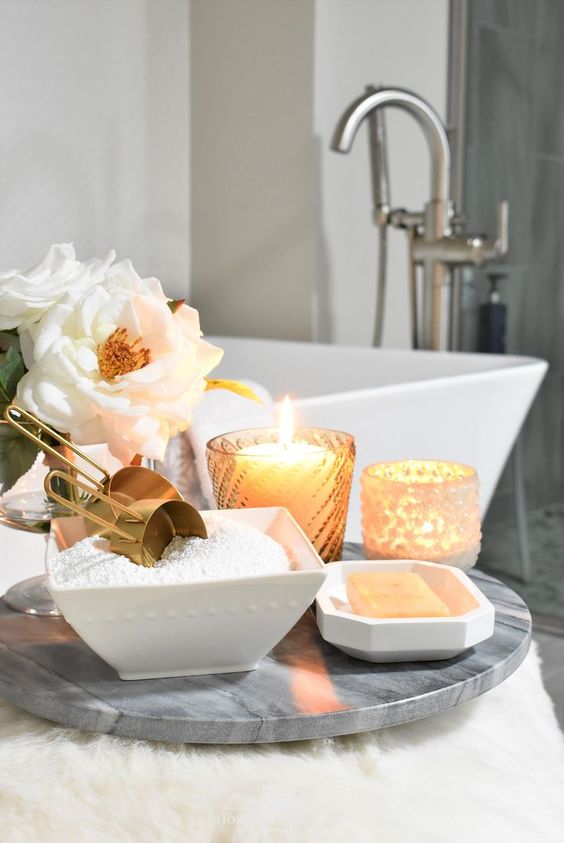 Bathroom accessories for a luxurious spa-like experience