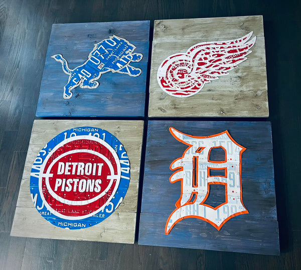 Detroit Four Sports Team Collection
