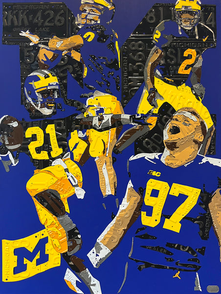 Michigan Football Collage