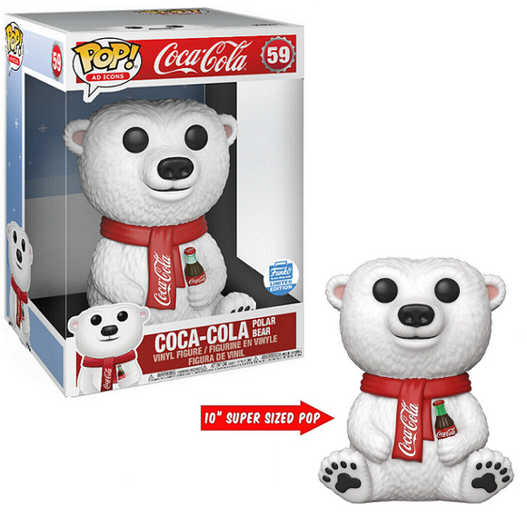 Coca Cola Polar Bear 59 Coca Cola Funko Pop Ad Icons 10 Inch Funk A1 Swag 8257