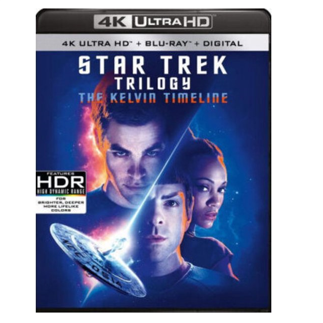 star trek trilogy the kelvin timeline 4k uhd blu ray