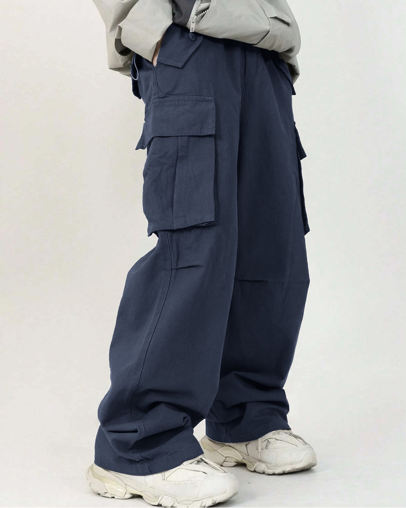 CG-Type 10F Black Cargo Pants - Fabric of the Universe