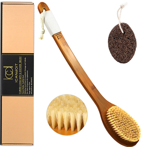 Long Handle Back Brush — One Love Candle & Bath