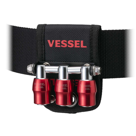 Vessel Quick Catcher Triple Holder QB-10B3