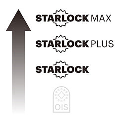 安裝刀片相容性：可以使用三種類型的 STARLOCK 刀片（越高，負載越重）。 *不能使用 OIS 規格刀片。
