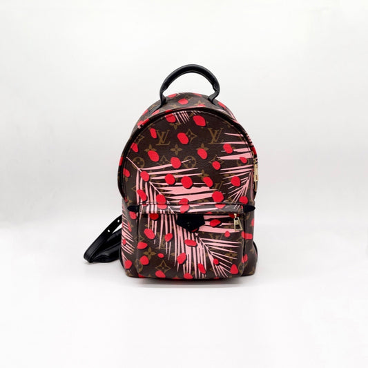 Louis Vuitton, Jungle Giant Monogram Palm Springs Backpack