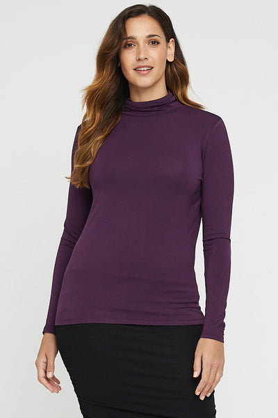 L/S Layering Top - Plum