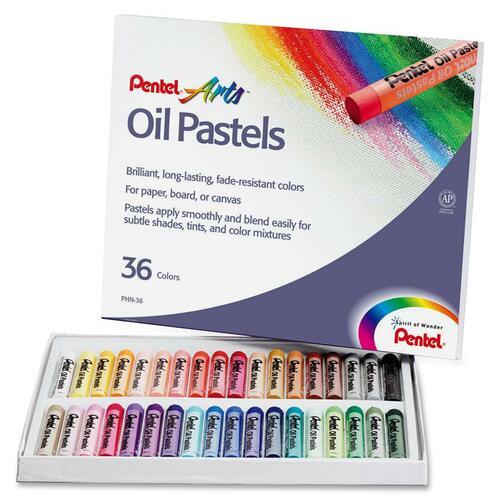 Pentel Oil Pastels - Set of 25 colours