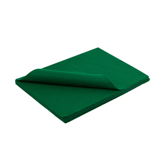 Green Felt Sheets 9 x 12