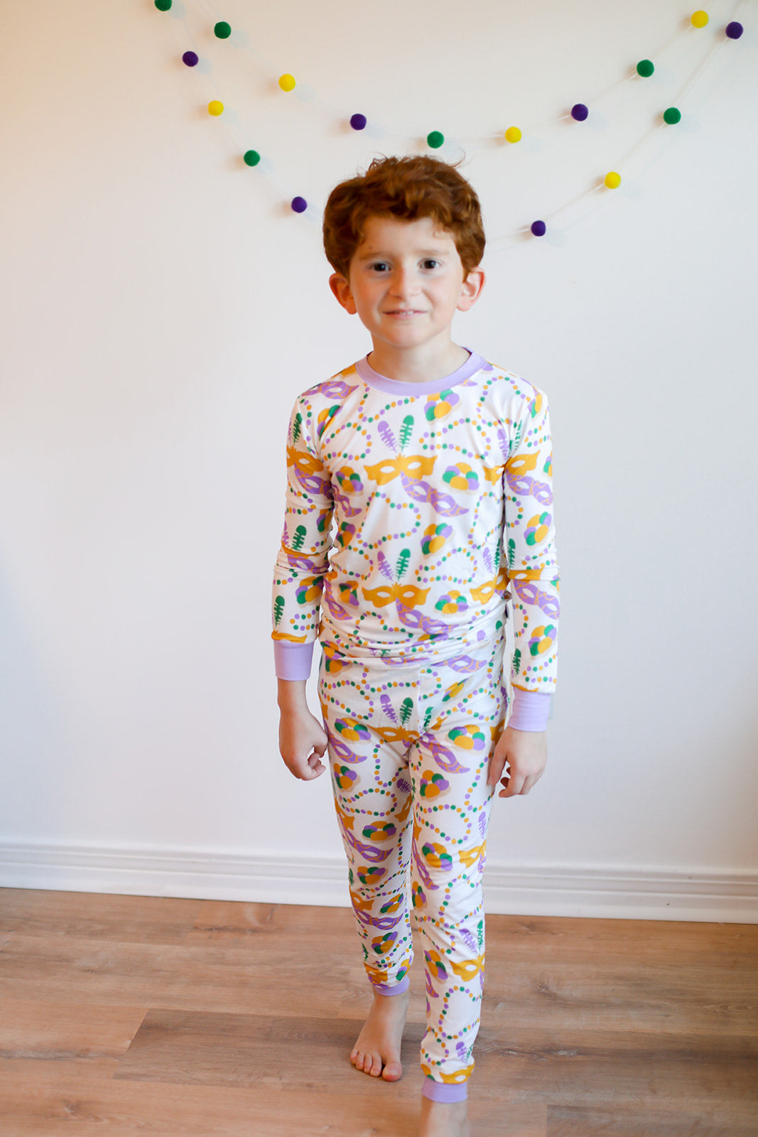 Norani Baby Super Soft Organic Kids Pajamas - Colorful Hearts