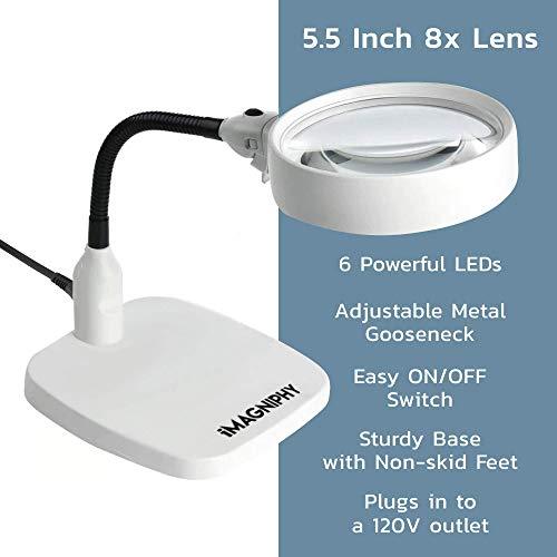 magnifying light for crafts