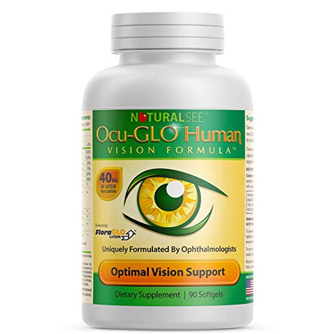 Ocu-GLO Human Vision Formula Eye Health Support Capsules, 90ct