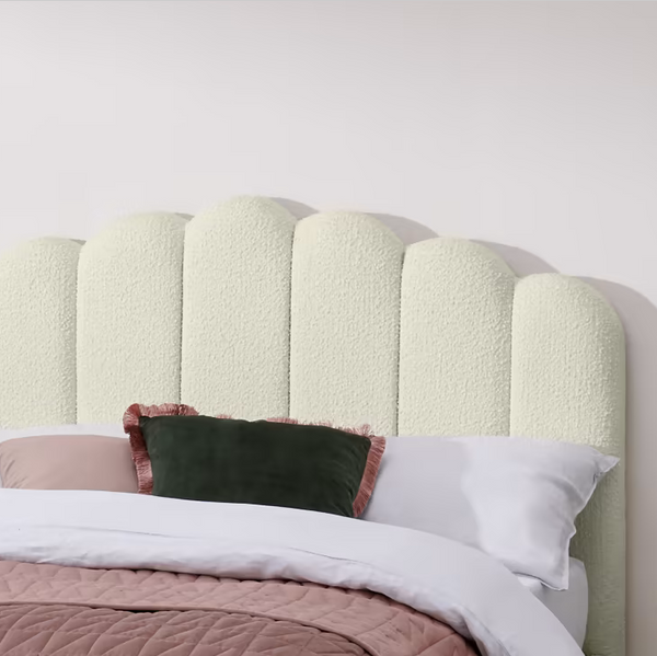 Boudoir Wide Headboard - Bobble Fabric