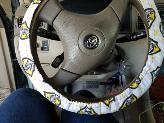 Steering Wheel Cover Made With Licensed HP Fabric Magic 