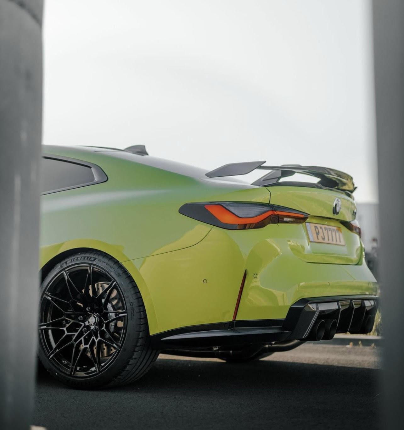 BMW GTS Style Carbon Fiber Rear Spoiler GT Wing